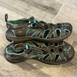 KEEN Women's Astoria West
Closed Toe Sandal Sport Size 11
Grey And Teal